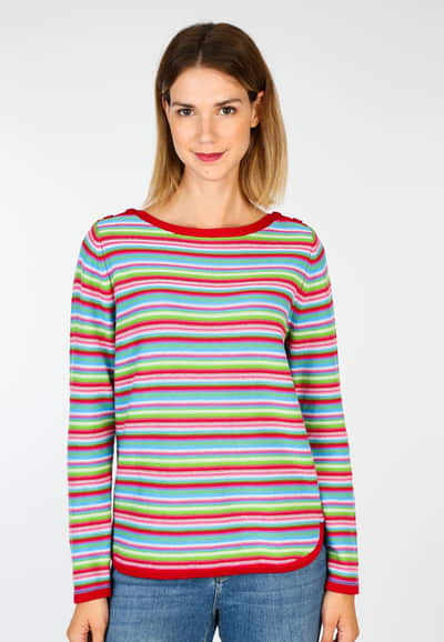 Strickpullover Tjanne  - poppy