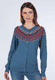 Strickjacke Toana  - denim