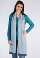 Strickschal Safira solid - lake