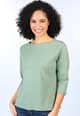 3/4-Arm-Shirt Hemke - salbei