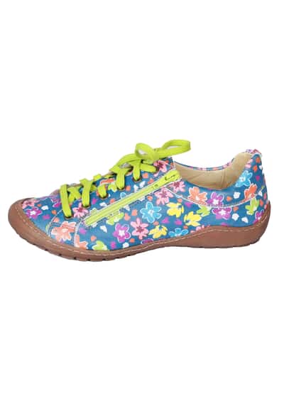 Sneaker Keitlin flower - denim