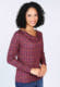 Langarmshirt Sessa - deep purple