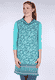 Kleid Sandrine big flower - emerald