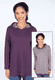 Wendepullover Heidita Mini  - deep purple
