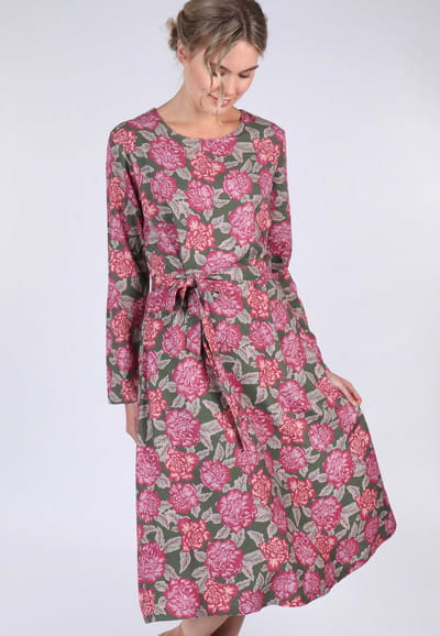 Kleid Carianne - thyme