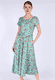 Kleid Malind oriental flower - pool