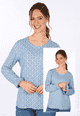 Wendepullover Karia - blue shadow