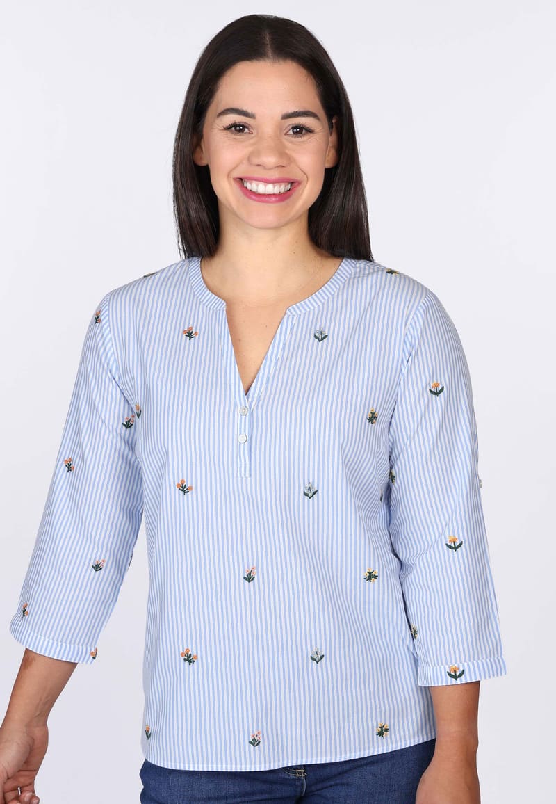 Bluse Ameliah - baby blue