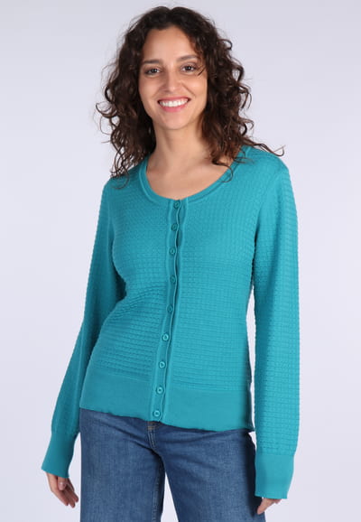 Strickjacke Manon - sapphire