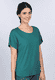 T-Shirt Betzi Solid  - bottle green