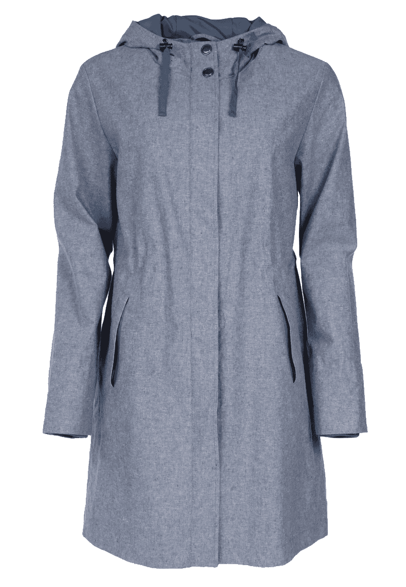 Coat Eevi fjord in blau at Sorgenfri Sylt Online Shop