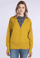 Strickjacke Jorita - dark yellow