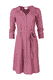 Kleid Gisele check - burgundy 