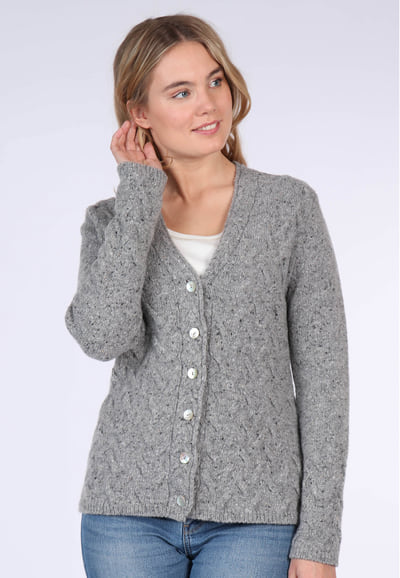Strickjacke Beris - grey