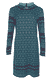 Strickkleid Benja circles - navy