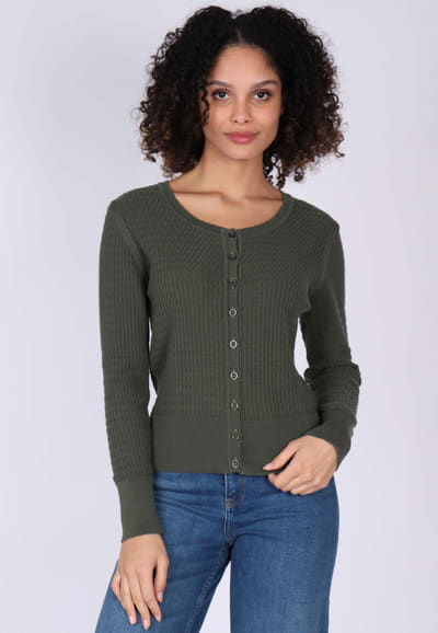 Strickjacke Manon - thyme