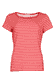 T-Shirt Tal stripe - poppy