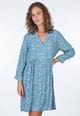 Kleid Meri Wildflower - swedish blue