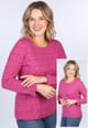 Wendepullover Karia  - raspberry