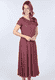 Kleid Malind geo  - deep purple