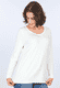 Langarmshirt Belinga - ivory