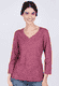 3/4-Arm Shirt Polinchen Clover - plum