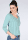 Strickjacke Liselotte - turquoise