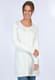 Strickmantel Annelotte - ivory