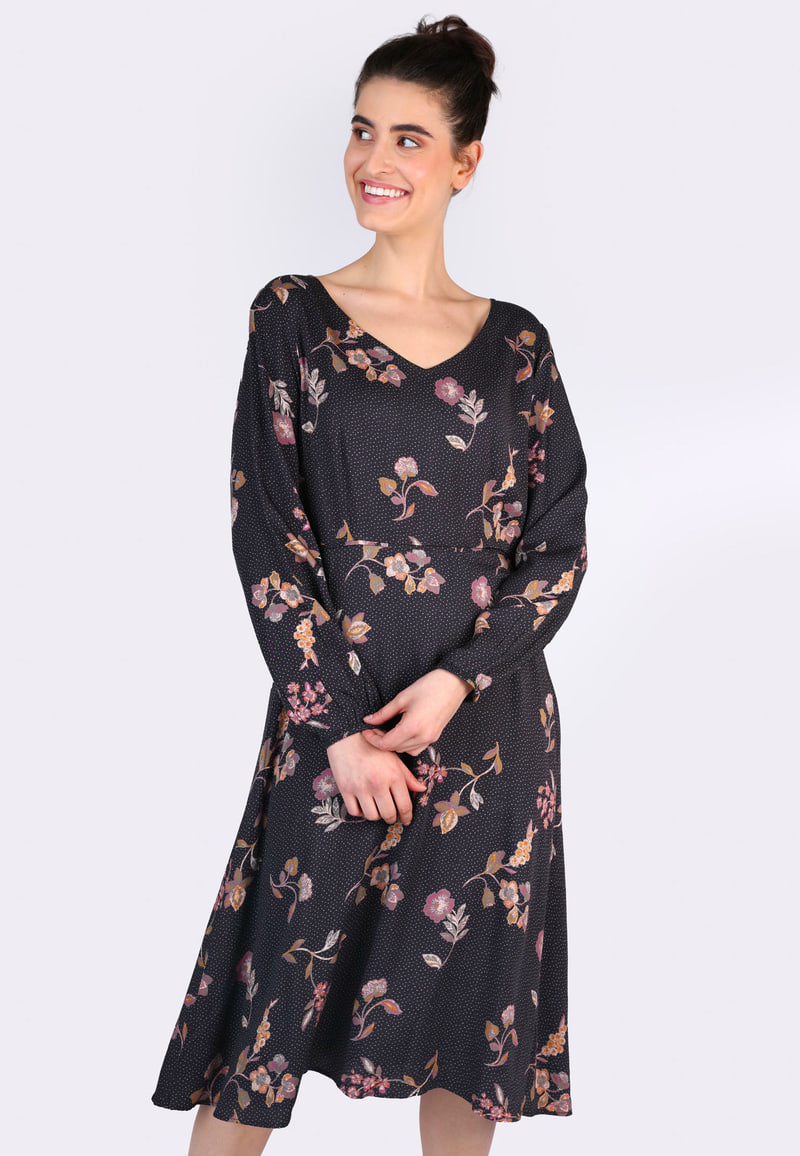 Kleid Debby  - ebony