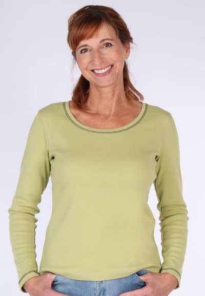 Langarmshirt Alani - sungrass