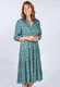 Kleid Sanna Romantic Garden  - bottle green