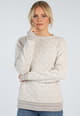 Strickpullover Dorit nordic - sand