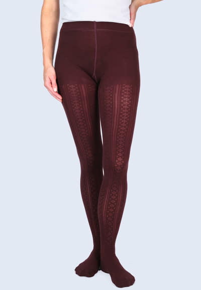 Strumpfhose Menkha - dark grape