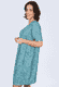 Leinenkleid Rabea dancing dot - ocean