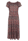 Kleid Malind flower confetti  - thyme