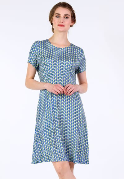 Kleid Jolie retrotulip - royal blue