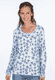 Strickpullover Annegret Flower - ivory