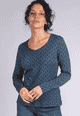 Langarmshirt Inessi feather - navy