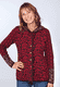 Strickjacke Almuth  - plum