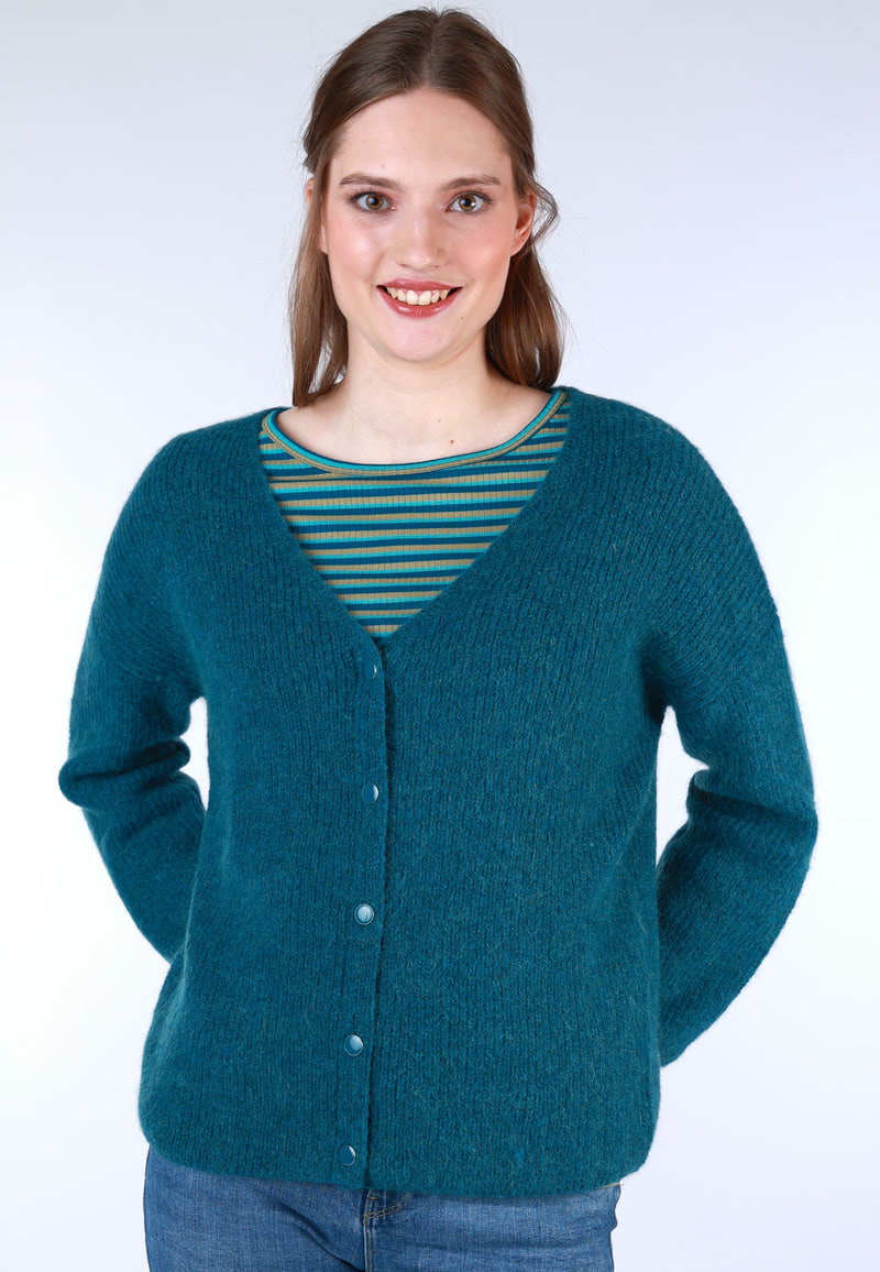 Strickjacke Jule - lake