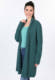 Strickmantel Ebbie  - bottle green