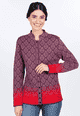 Strickjacke Simmy  - plum
