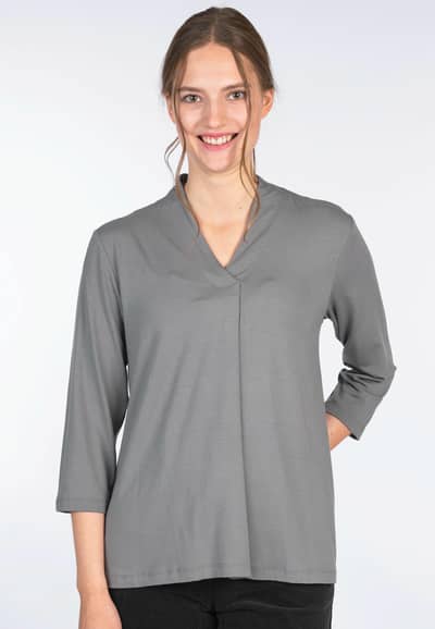 3/4-Arm-Shirt Lilitha - grey