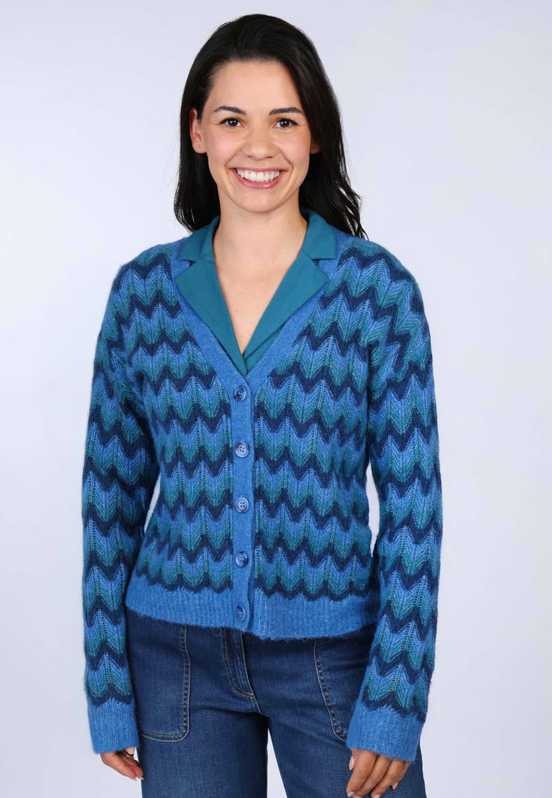 Strickjacke Toniette - lake