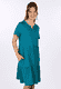 Kleid Iveta solid - ocean