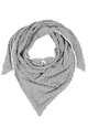 Dreieckstuch Elisabeth Dotty - dust grey