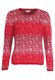 Strickpullover Annegret  - cerise