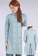 Strickmantel Maite - powder blue