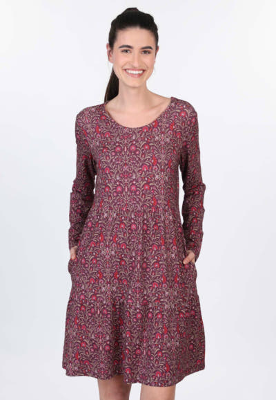 Kleid Ivettila  - plum