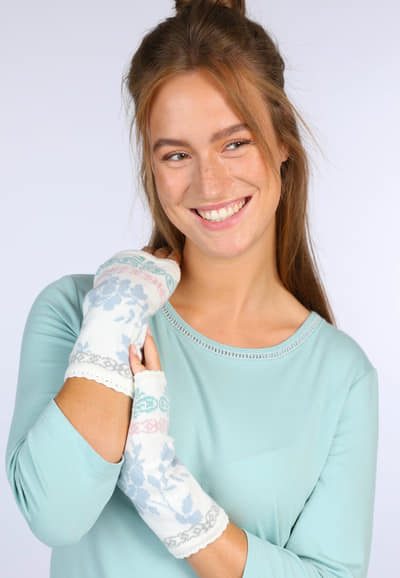 Handstulpen Lucy - ivory